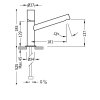Tres Max bateria umywalkowa chrom 06120301